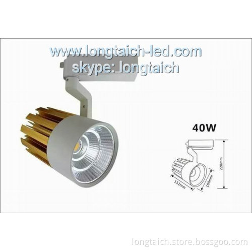 3 years 5 years warranty high power 40W cob led track light